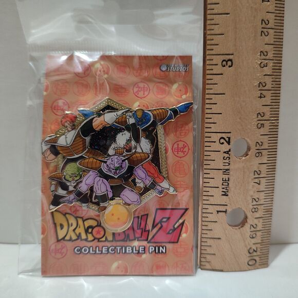 Dragon Ball Z Ginyu Force Golden Series Enamel Pin Official DBZ Anime Badge - Picture 2 of 2
